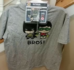 Batman (The Animated Series) and Batman &amp; Robin (Bros!) Tee