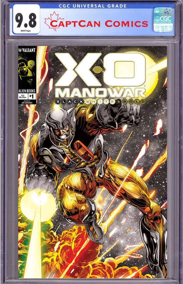 X-O Manowar: Black, White & Gold - image 5
