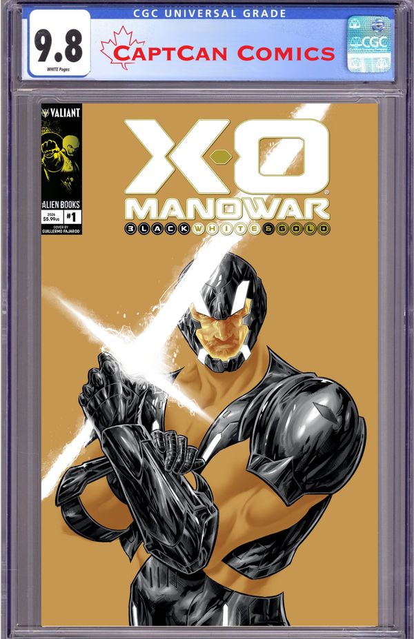 X-O Manowar: Black, White & Gold - image 2