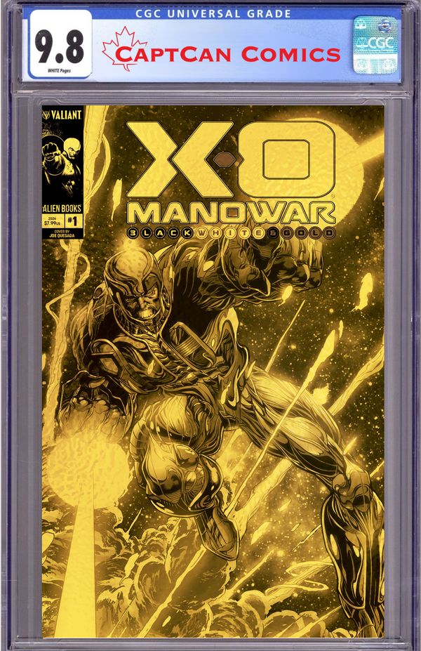 X-O Manowar: Black, White & Gold - image 3