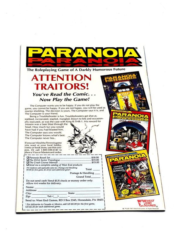 Paranoia #1 - image 2