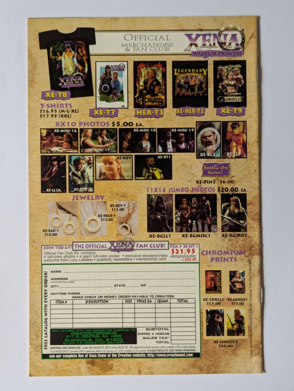 Xena: Warrior Princess / The Dragon's Teeth #3 - image 2