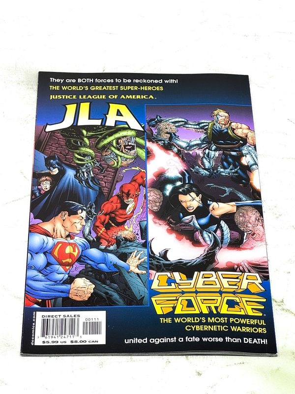 JLA / Cyberforce #1 - image 2