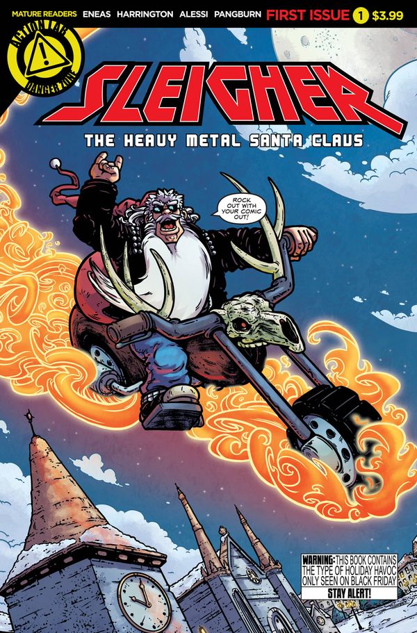 Sleigher: The Heavy Metal Santa Claus #1 - image 2