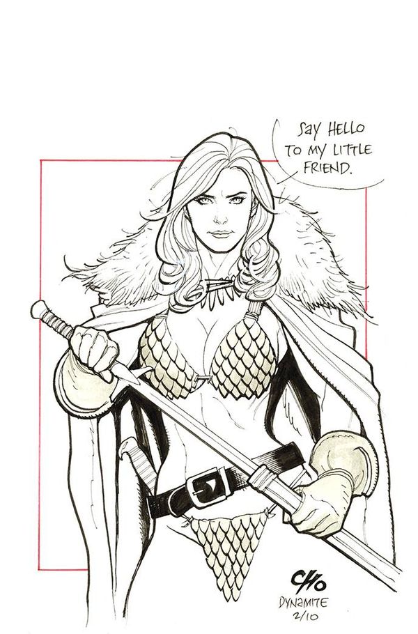 The Invincible Red Sonja #3 - image 5