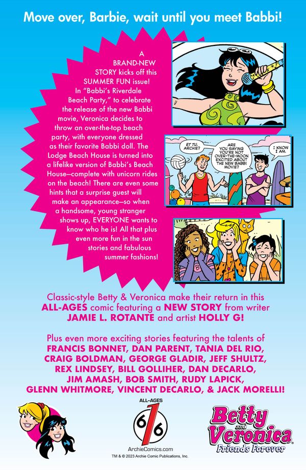 Betty and Veronica Friends Forever #1 - image 2