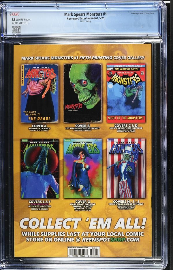 Mark Spears Monsters #1 - image 2