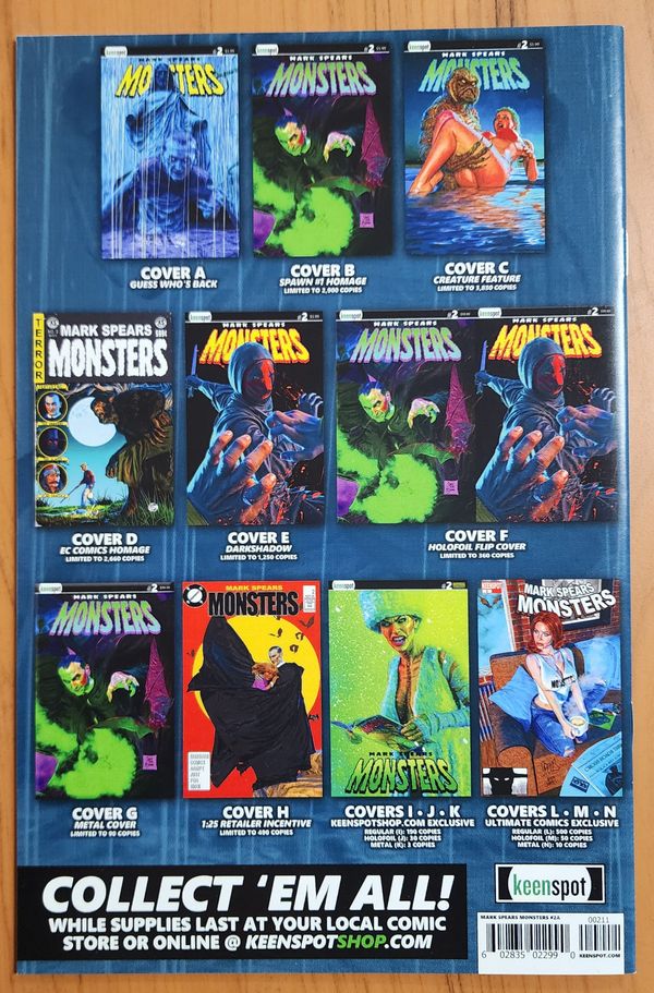 Mark Spears Monsters #2 - image 3