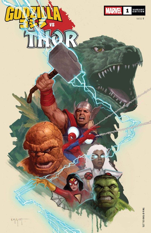 Godzilla vs. Thor #1 - image 2