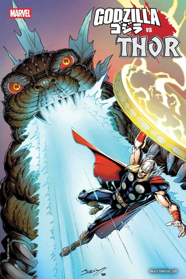 Godzilla vs. Thor #1 - image 5