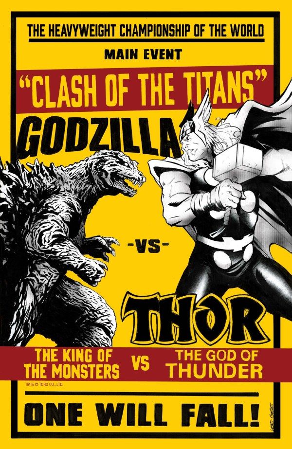 Godzilla vs. Thor #1 - image 4