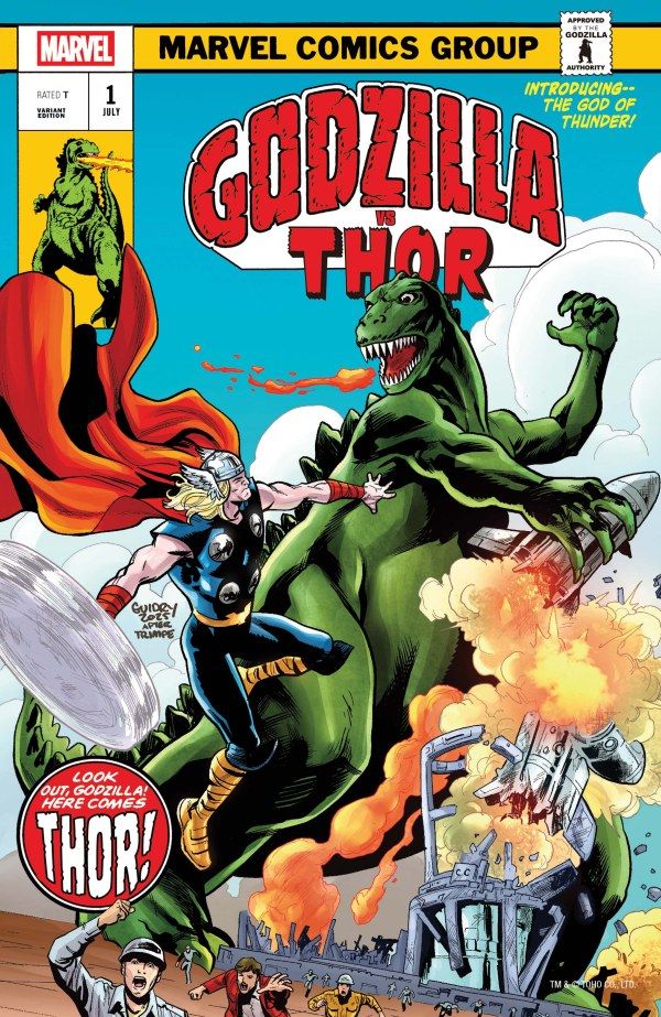 Godzilla vs. Thor #1 - image 3