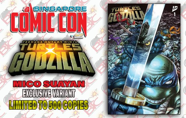Teenage Mutant Ninja Turtles [TMNT] x Godzilla #1 - image 2