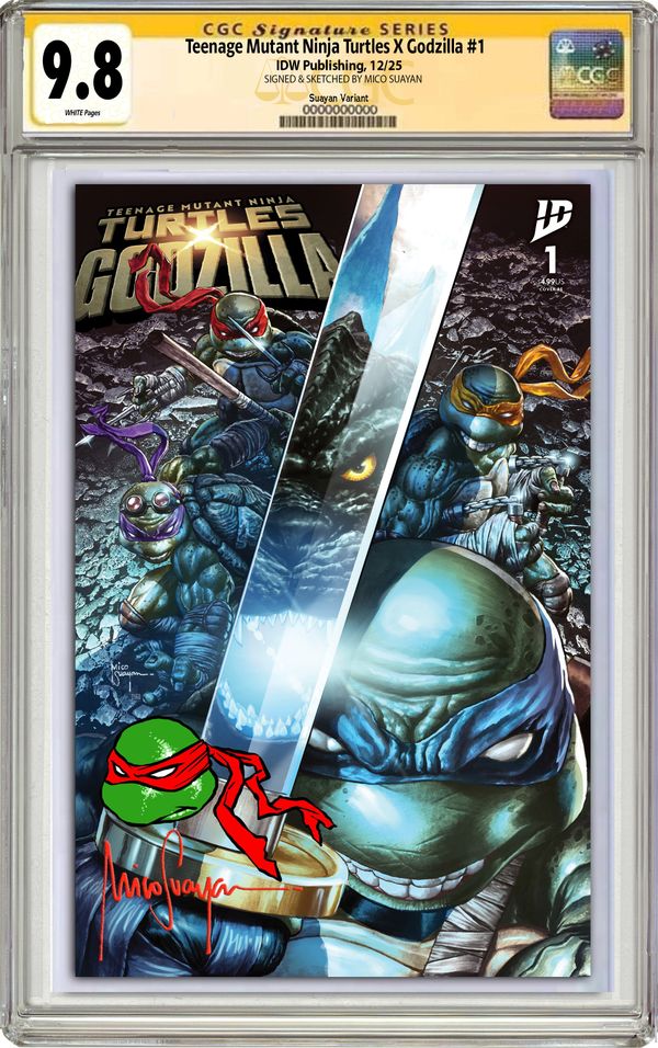 Teenage Mutant Ninja Turtles [TMNT] x Godzilla #1 - image 12
