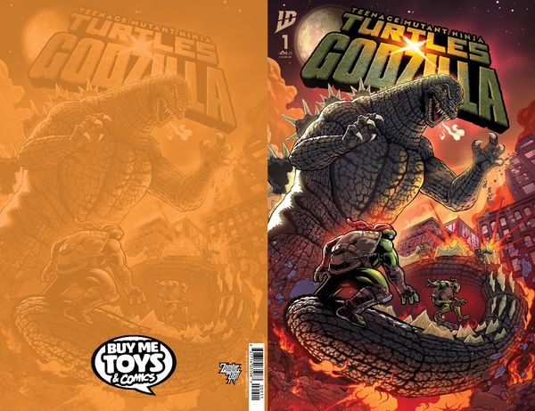 Teenage Mutant Ninja Turtles [TMNT] x Godzilla #1 - image 3