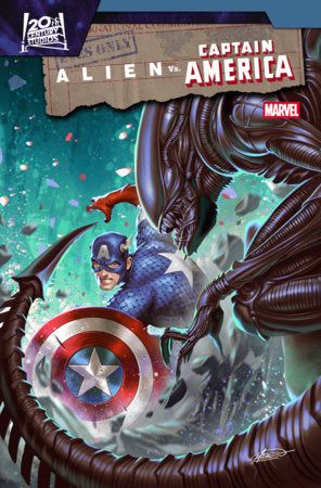 Alien vs. Captain America #4 - image 3